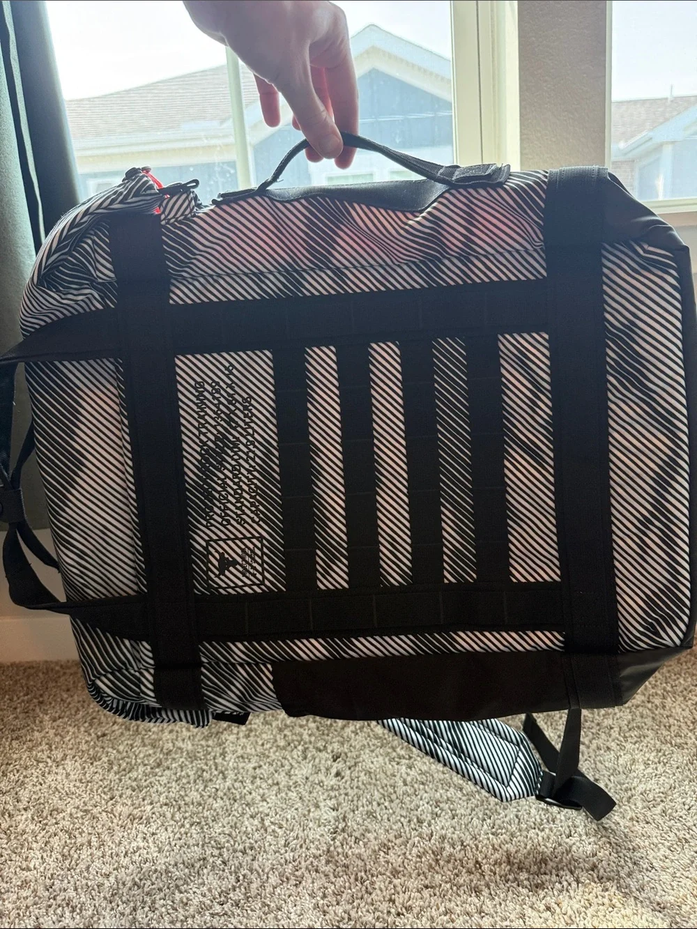 UA Project Rock Box Duffle Backpack